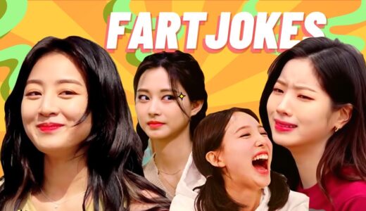 TWICE  Making Fart Jokes