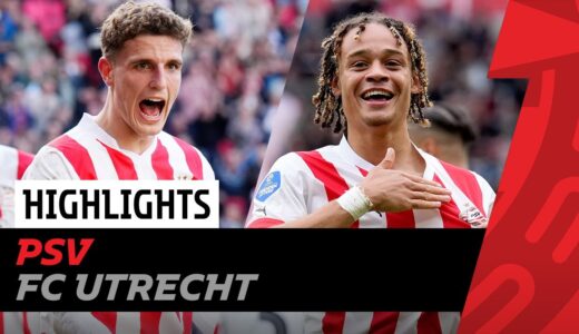 XAVI, TIL & EL GHAZI score TWICE ✌😎 | Highlights PSV - FC Utrecht