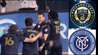 Philadelphia Union Scores twice in two minutes to take the lead.