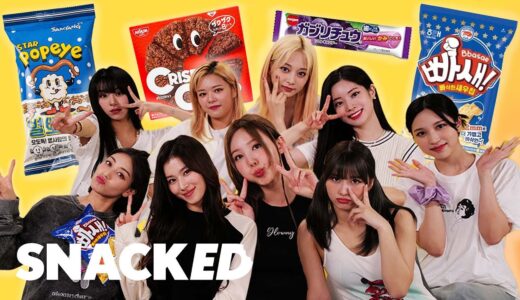 TWICE Break Down Their Favorite Snacks | Snacked