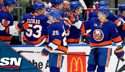 New York Islanders’ Strike Twice Within A Minute To Even Up Score With Calgary Flames