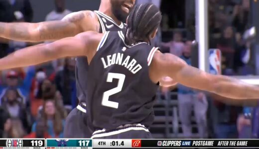 Kawhi Comes Up Clutch Twice In The Final 50.0 | November 5, 2022