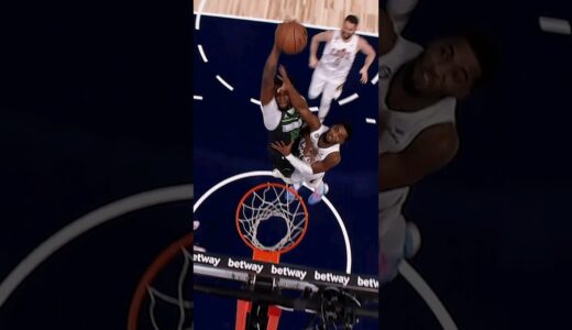 Naz Reid THREE POSTERIZES in ONE GAME on Mitchell TWICE & Allen!!😈 #shorts