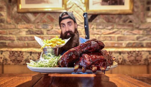 THIS RIB EATING CHALLENGE HAS ONLY BEEN BEATEN TWICE | BeardMeatsFood