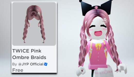 ROBLOX TWICE SQUARE FREE HAIR IS FINALLY HERE 🥰 (FASTEST METHOD)