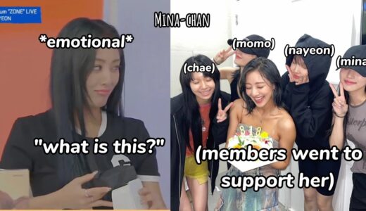 how twice *surprise* jihyo on her debut as a soloist 🥺