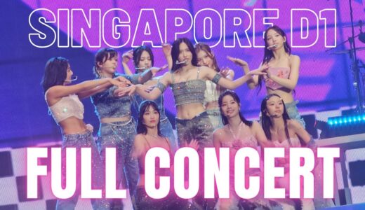 [4K] FULL CONCERT - TWICE in Singapore - Day 1 (090223) Ready to Be World Tour