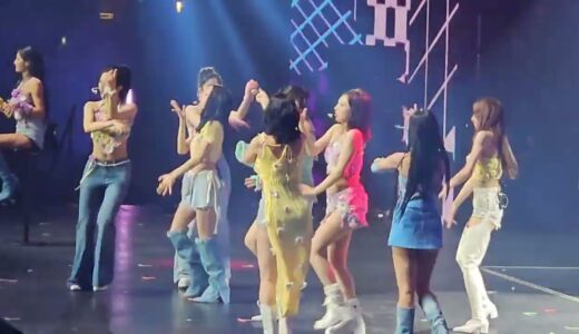 TWICE - Talk That Talk @ Ready to Be LONDON O2 Arena Day 1 concert 230907