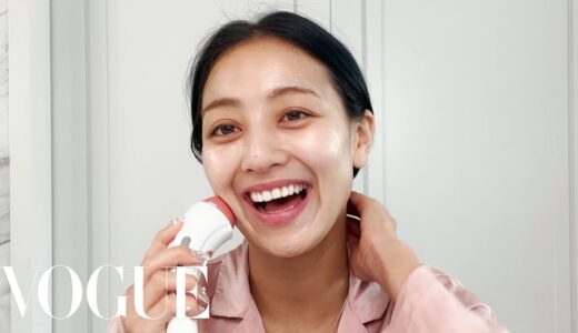 TWICE's JIHYO on Skin Care & Soft Blush Makeup | Beauty Secrets | Vogue