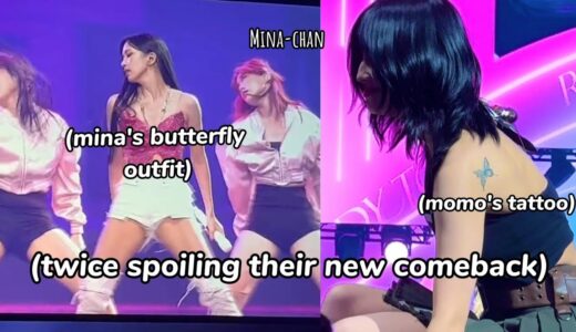 how twice *surprises* everyone in europe… (ft. momo’s tattoo)