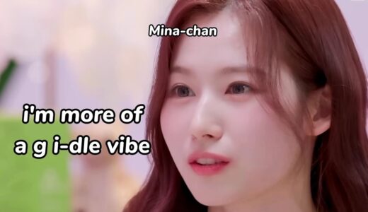 why sana *supposed* to be in this group instead of twice…